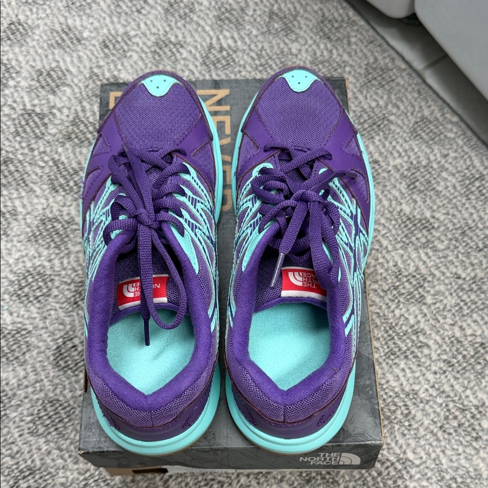 The North Face Women's Athletic Shoes in Purple and Teal